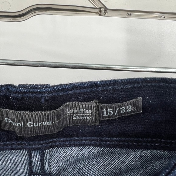 Levi's Demi Curve Low Rise Skinny Jeans Medium Wash Women's 15 / 32 NEW NWT - Picture 3 of 9